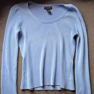 Beautiful, baby blue long sleeve sweater!
